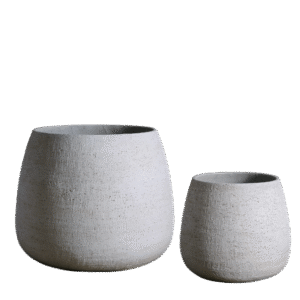 حوض GRC فاخر لون أبيض بملمس خشن