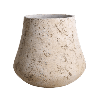 حوض GRC فاخر لون بني فاتح متأكسد L size