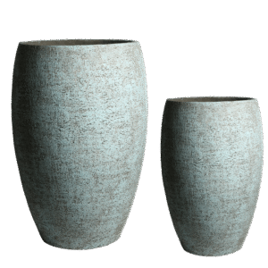 حوض GRC فاخر لون فيروزي بملمس خشن