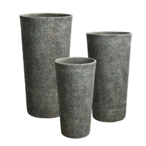 حوض GRC فاخر لون كاكي أخضر بسطح محفور