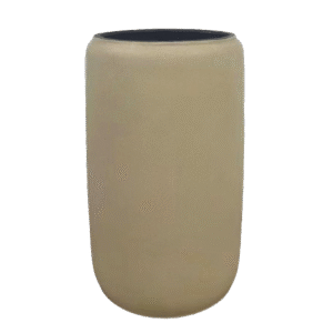 حوض فايبر كلاي طويل فاخر لون بيج