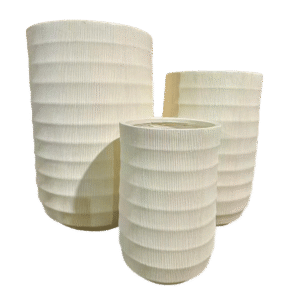 حوض فايبر كلاي فاخر لون بيج