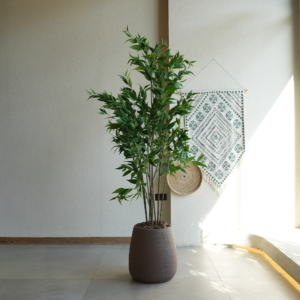 شجرة برتقال اصطناعية مع حوض GRC فاخر