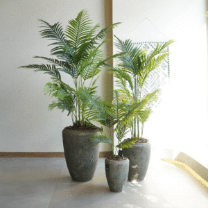 شجرة نخيل اصطناعية مع حوض GRC فاخر